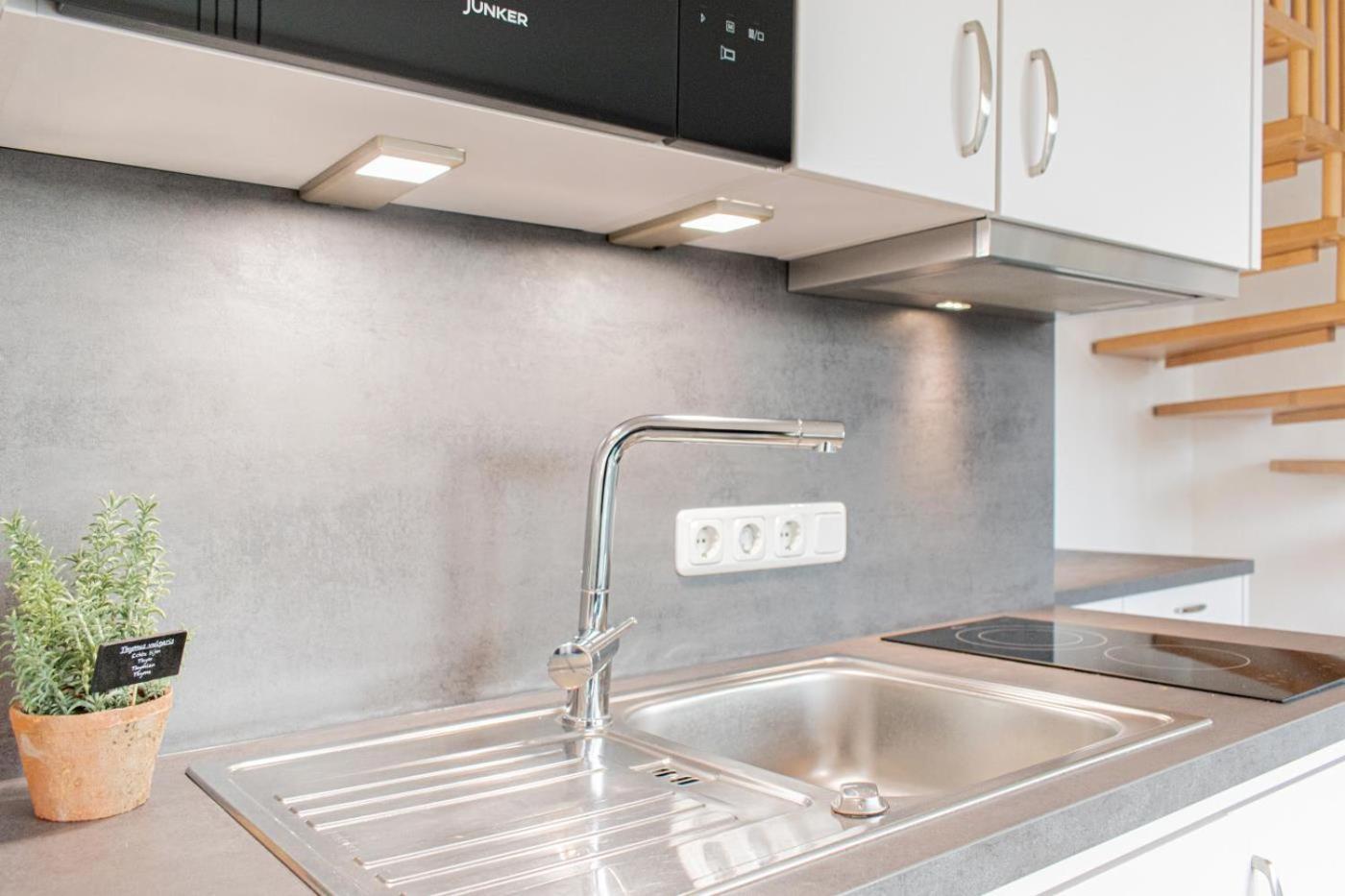 Ferienwohnung Windstaerke 8 ชาร์บอยท์ซ ภายนอก รูปภาพ
